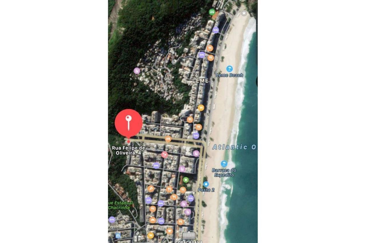 Copacabana Rua Tranquila E Arborizada Perto De Tudo Posto 2 Rio de Janeiro Kültér fotó